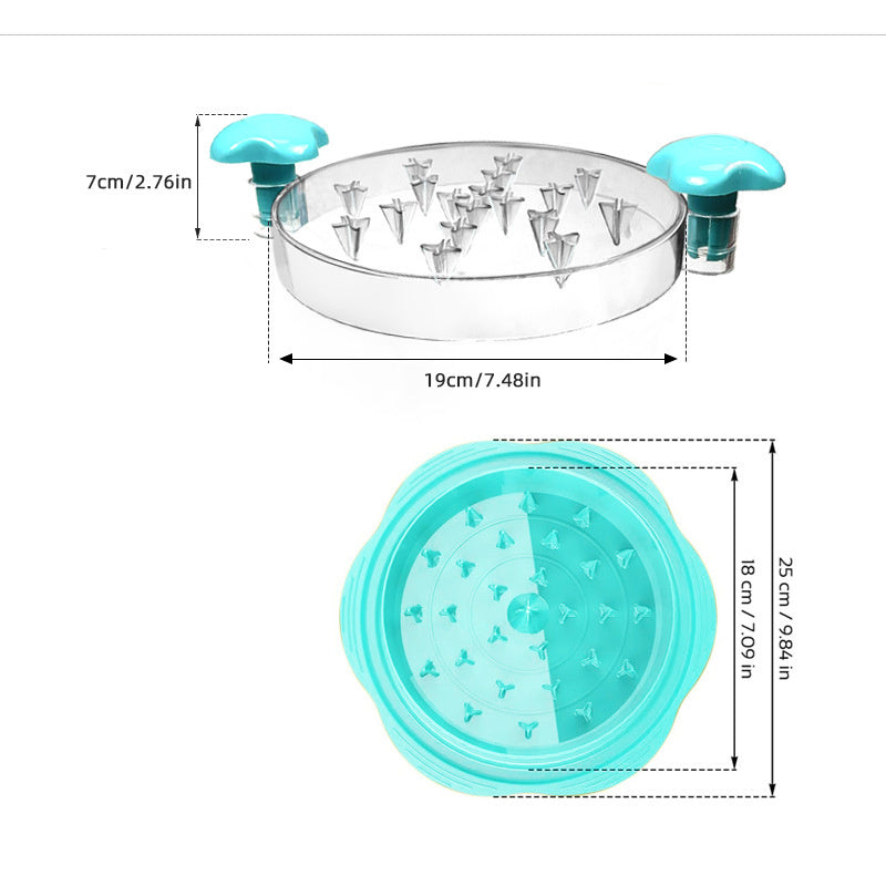 Chicken Shredder Chicken Shredder Tool Twist Stable Anti-Slip Meat Shredder Tool Twist Ergonomic Handle Meat Grinder Dishwasher-safe Transparent Lid Can Be Used As Pet Chicken Breast Separation