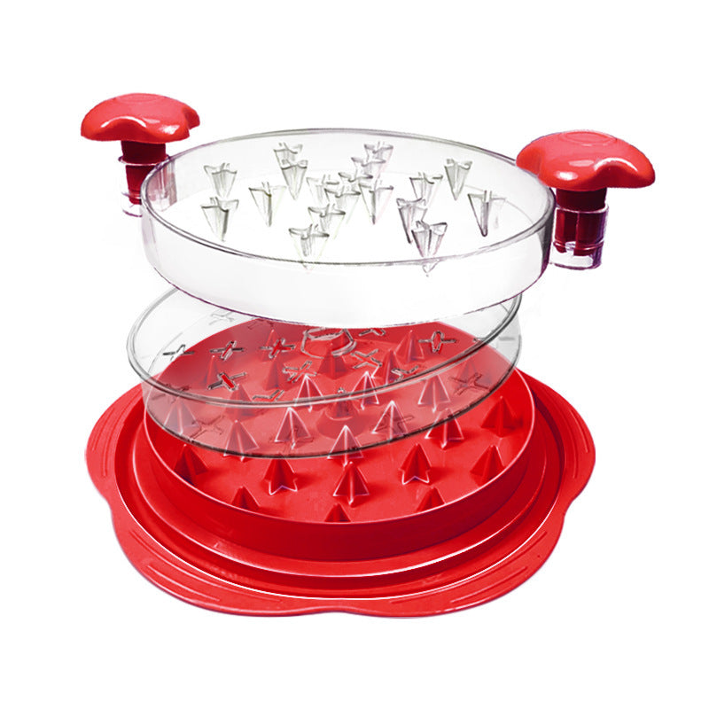 Chicken Shredder Chicken Shredder Tool Twist Stable Anti-Slip Meat Shredder Tool Twist Ergonomic Handle Meat Grinder Dishwasher-safe Transparent Lid Can Be Used As Pet Chicken Breast Separation